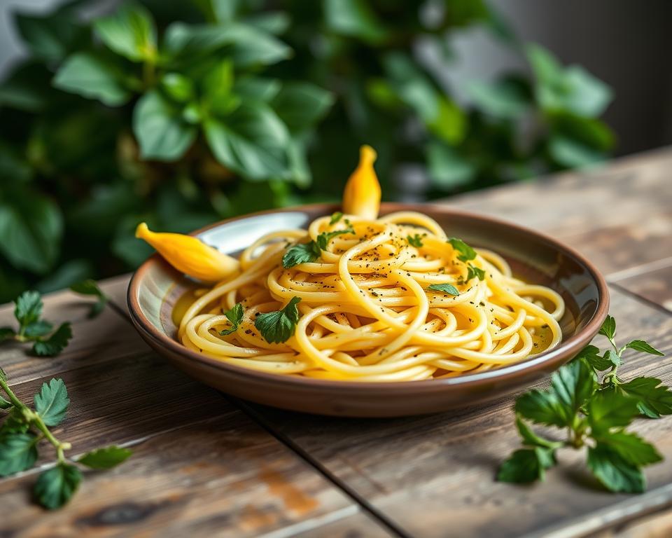 ricette fiori di zucca pasta